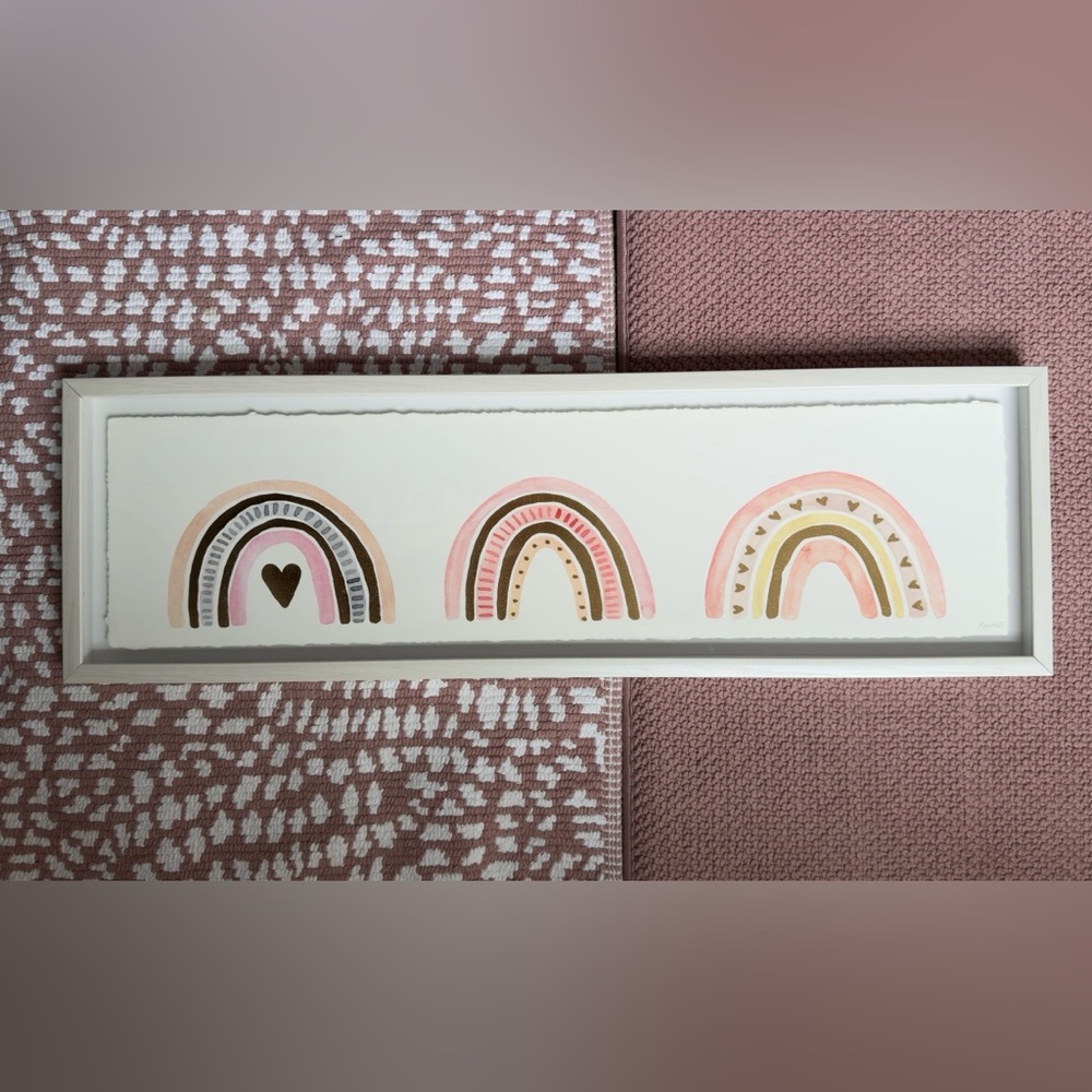 Colorful Rainbow Wall Art Decor